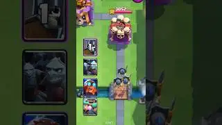 This Many Cards Can DESTROY the King Tower 😱 #clashroyale