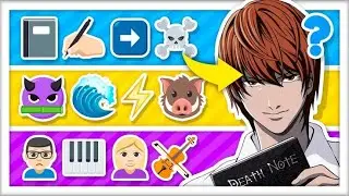Blerd Cartel Plays  Guess the Anime by Emojis Quiz