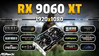 RX 9060 XT | 30 Games Tested in 1080p | FSR 4 ON/OFF | Ray Tracing ON/OFF