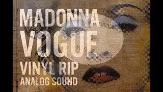 Madonna - Vogue (Vinyl Version) | 1990 Pop Classic Turntable Session