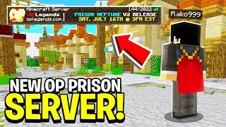 *BRAND NEW* OP PRISON SERVER IN 2022! | Minecraft Prisons | 1.18-1.19 | Java & MCPE
