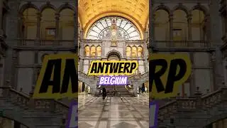 What to Visit in Antwerp? Part One 🌀 #antwerp #Travel #belgium #railway