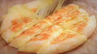 Bu Pratik Tarifi Kahvaltıya Mutlaka Yapın❗Tavada Pişmiş Peynirli Patates Ekmeği #91