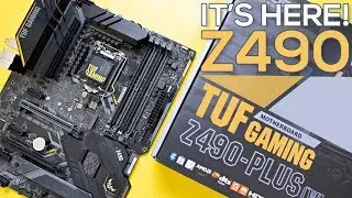Intel's Z490 Motherboards are Here! - ASUS TUF Z490 Plus Wifi Unboxing and Overview