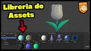 C&oacute;mo crear tu propia biblioteca de assets en Blender