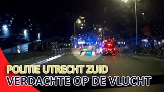 Politie Utrecht Zuid | Achtervolging | Verdachte gaat spookrijden | Aanhouding verdachte diefstal