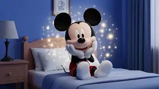 Mickey Mouse Bedtime Lullaby 🌙 | Calm Sleep Song for Kids & Toddlers