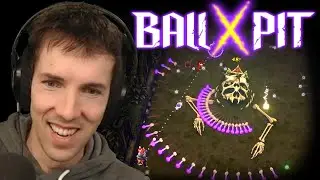 СЛИВАЯ ШАРЫ И СТРОЯ ГОРОД! - Ball X Pit Roguelite, первый запуск