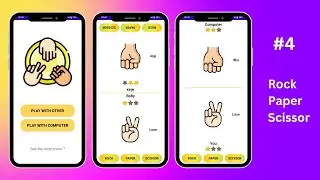 Part 4 || Rock Paper Scissor in Android Studio