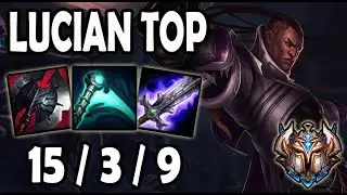 Lucian TOP vs Jayce [ Smeb ] Lol Challenger Korea