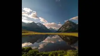 🌊 Tranquil Lake Reflections ✨ | Peaceful Nature Moments #shorts