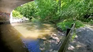 Ford Field Park - Parkway Trail - Dearborn MI along Rouge River 5/26/2025 Memorial Day