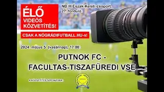 Putnok FC-Facultas-Tiszaf&uuml;redi VSE