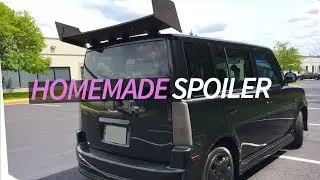 Самодельный спойлер для Scion XB!? Из пенопласта и скотча!
