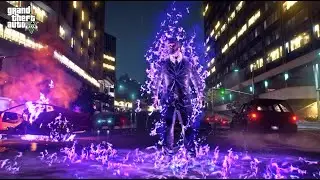 Purplish Flame Effect - Fire Power Mod GTA