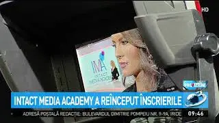 Intact Media Academy a re&icirc;nceput &icirc;nscrierile