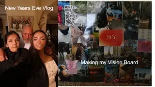 New Year Eve Vlog! Making 2026 Vision Board