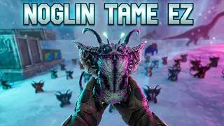 THIS IS HOW I TAMED 300 NOGLIN | UNLUCKY | Ark Official PvP 🍭