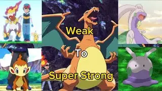 Top 5 Weak Pokemon of Ash Who became super strong after Evolution || #pokemon