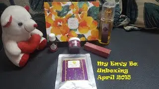 My Envy Box - April 2018  I Unboxing & Review I zarahatkeblog I February 2018