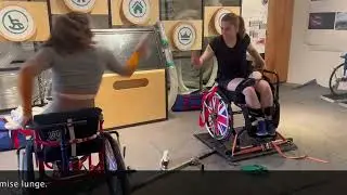 #Parafencing Epee Coaching IN CHAIR EXERCISES