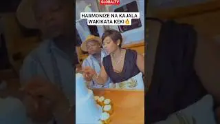 VIDEO: HARMONIZE NA KAJALA WAKIKATA KEKI🔥 #globaltv #live #harmonize #kajala #breaking #music