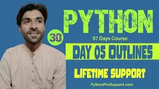 30 Python Day 05 Outlines | Free Support Available  
