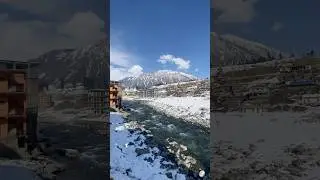 Kalam Valley River Swat ! #shortsfeed #riverswat #snwo #kalam #swattravelguide