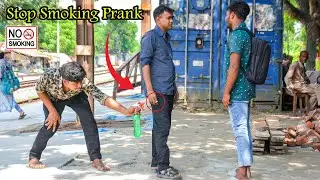 STOP SMOKING PRANK WITH WATER !! Ft. Cutting People's Cigarettes PRANK (Part 2) - By 4 Minute FUN