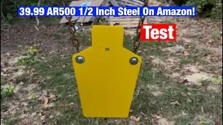KalKal AR500 1/2 Inch Steel Target Review! #kalkal