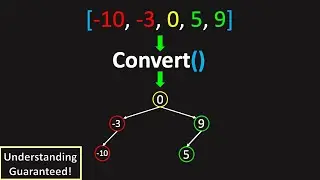 Can You Convert Array Into a Tree? (LeetCode 108: Convert Sorted Array to Binary Search Tree)