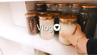 Уборка кладовой / Доступное украшение кухни / Чистый дом / Бесшумный видеоблог