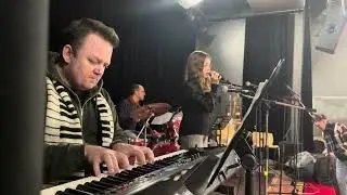 SOUNDCHECK Two hours before the show.