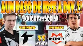 THUNDER AWAKEN VS INFINITY BO3[GAME 2] KNIGHT VS LEO - DPC SA 2023 TOUR 3:DIVISION 1 - DOTA 2