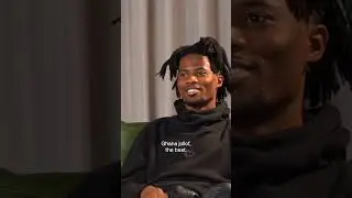 Kwesi Arthur settles the Nigerian vs Ghana Jollof Debate 👀
