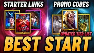 NEW! Best Raid Starting Promo Links (March 2026 Tier List) | Raid Shadow Legends