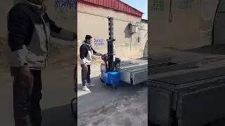 Gaopin electric forklift #forklift #operatorforklift#fyp #unloading #asmr