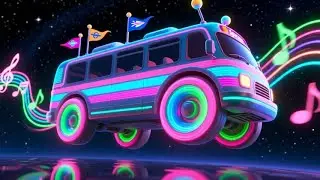 The Wheels on the Space Bus | Fun Space Vehicle Song for Kids | Nursery Rhymes & Kids Songs
