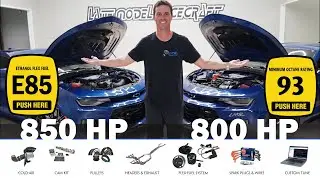 Fuel Makes the Difference! 800HP vs 850HP Camaro ZL1 Builds  -  Late Model Racecraft