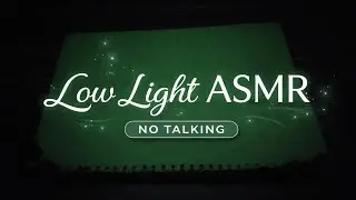 Low Light ASMR 🌙 | No Talking | Relaxing Sounds for Sleep #asmr #relax 