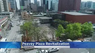 Peavey Plaza Restoration Begins