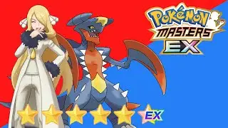 CYNTHIA & GARCHOMP 6 STAR EX SHOWCASE! | Pokemon Masters EX