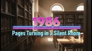 Назад в 1986 — Шелест страниц в тишине | Dreamwave • Спокойная ностальгия