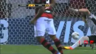 Flamengo 3 x 0 Lan&uacute;s [Gols Ta&ccedil;a Libertadores da Am&eacute;rica] - 2012