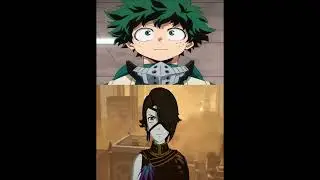 Izuku Midoriya confronts Cinder Fall (Crossover) (Requested Art) by J.A. Ealy (AAP)