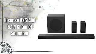 Обзор саундбара Hisense AX5140Q | 5.1.4-канальная система Dolby Atmos + беспроводной сабвуфер!