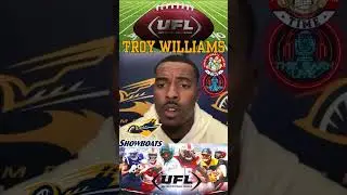 UFL Memphis Showboats media day with QB Troy Williams