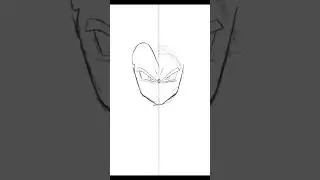 Drawing Mui Goku/ Ssb Evolution Vegeta | Digital #drawing #dragonballsuper #ultrainstinct #shorts