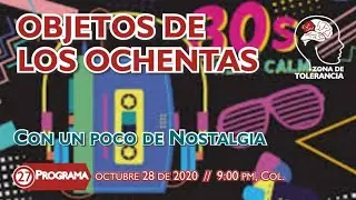 OBJETOS de los 80&acute;S