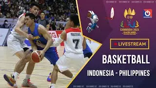 🔴Livestream Indonesia - Philippines | Bán kết bóng rổ nam - Men's Semifinal Basketball SEA Games 32